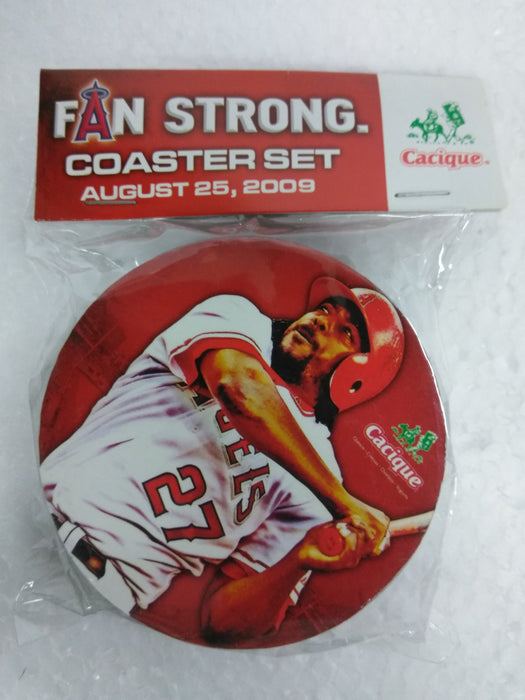 Angels Coasters Hunter,  Guerrero,  Rivera & Abreu  Bobblehead