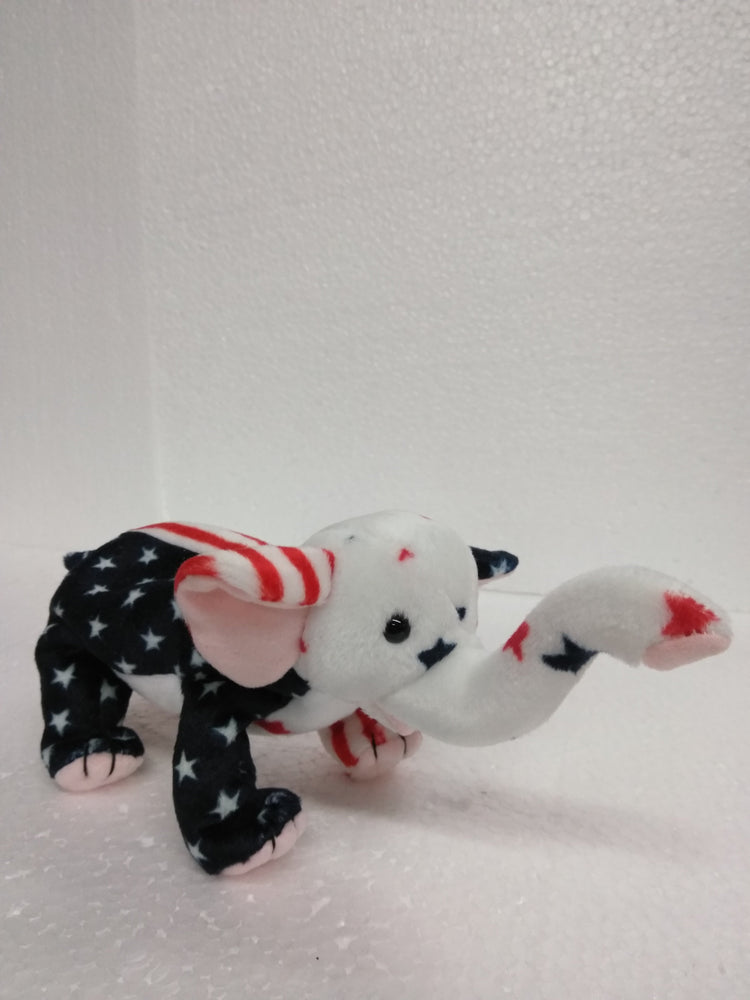 Elephants Beanie Baby Ty Righty 2000 BobblesGalore