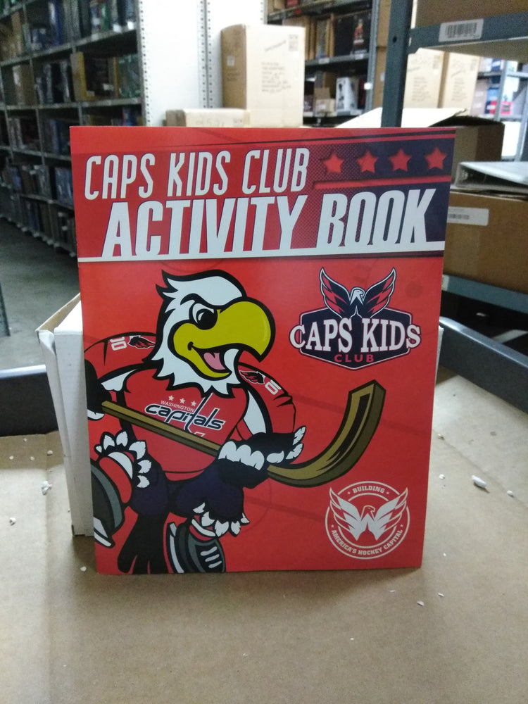 ACTVITY BOOK CAPS KIDS CLUB WASH NATIONALS Washington Nationals Bobblehead