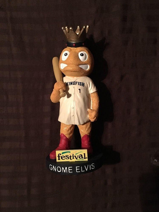 King Elvis the First Kenosha Kingfish  Gnome MiLB