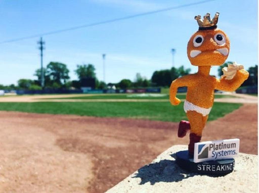 King Elvis the First Kenosha Kingfish  Bobblehead MiLB