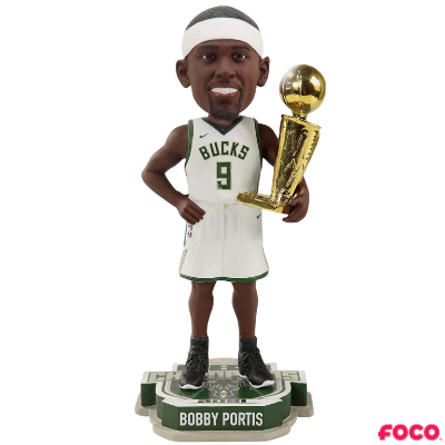 Milwaukee Bucks 2021 NBA Champions Bobbleheads