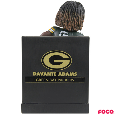 Green Bay Packers Framed Jersey Bobbleheads - Featuring Aaron Rodgers and Davante Adams