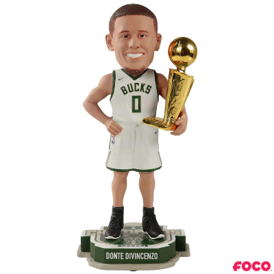 Milwaukee Bucks 2021 NBA Champions Bobbleheads