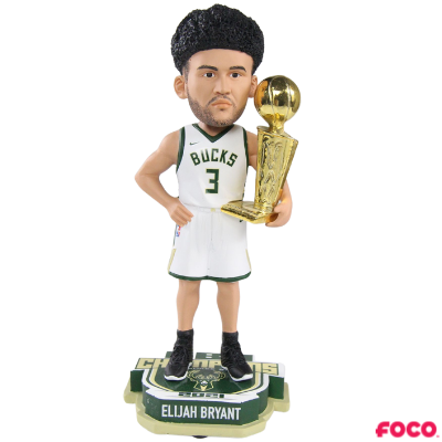 Milwaukee Bucks 2021 NBA Champions Bobbleheads