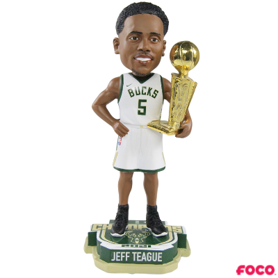 Milwaukee Bucks 2021 NBA Champions Bobbleheads