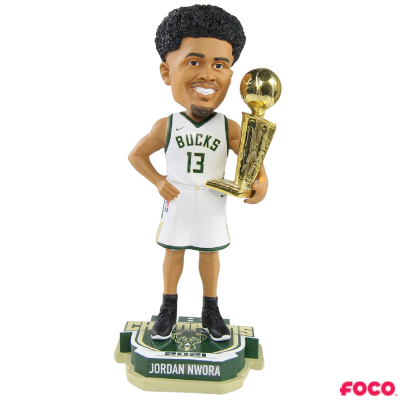 Milwaukee Bucks 2021 NBA Champions Bobbleheads