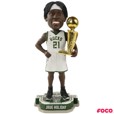 Milwaukee Bucks 2021 NBA Champions Bobbleheads