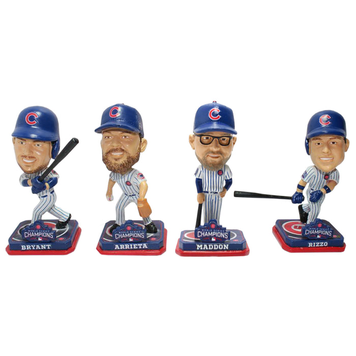 Chicago Cubs 2016 World Series Bobbleheads - BobblesGalore