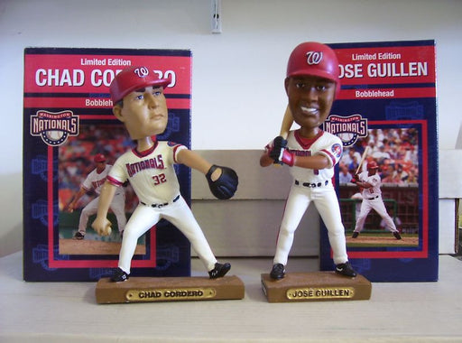 Chad Cordero and Jose Guillen Bobblehead Set - BobblesGalore