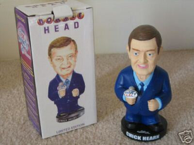 Lot of 4 Chick Hearn Bobbleheads - BobblesGalore