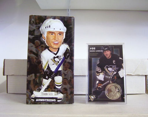 Colby Armstrong Bobblehead and Coin - BobblesGalore