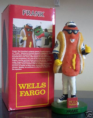 Frank the Hotdog Mascot Bobblehead - BobblesGalore