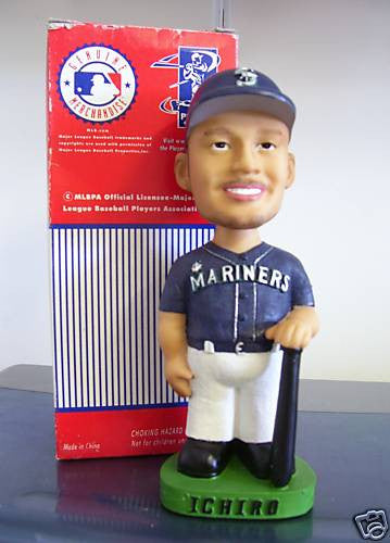 ICHIRO Seattle Mariners Bobble Head 2012 Limited Edition MLB