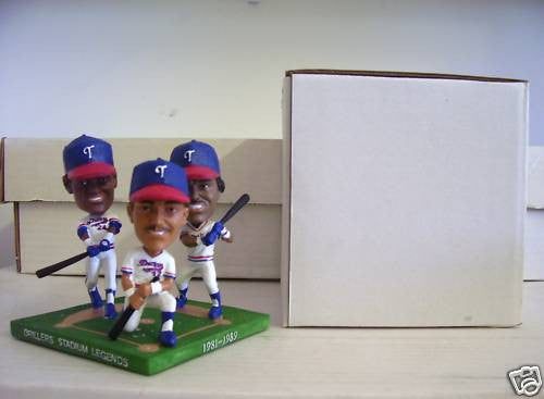 Juan Gonzalez Sammy Sosa Ruben Sierra Triple Bobblehead - BobblesGalore