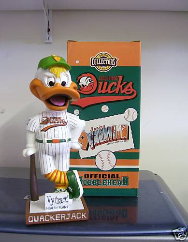 Quackerjack Mascot Bobblehead - BobblesGalore