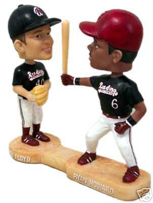 Ryan Howard and Gavin Floyd Dual Bobblehead - BobblesGalore