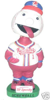 Screwball Mascot Bobblehead - BobblesGalore