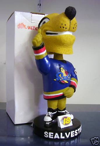 Sealvester the Seal Mascot Bobblehead - BobblesGalore