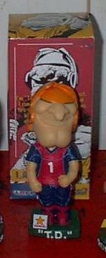 T.D. Trojan Mascot Bobblehead - BobblesGalore