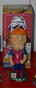 T.D. Trojan Mascot Bobblehead - BobblesGalore