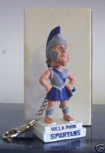 Villa Park Spartans Mascot Bobblehead - BobblesGalore